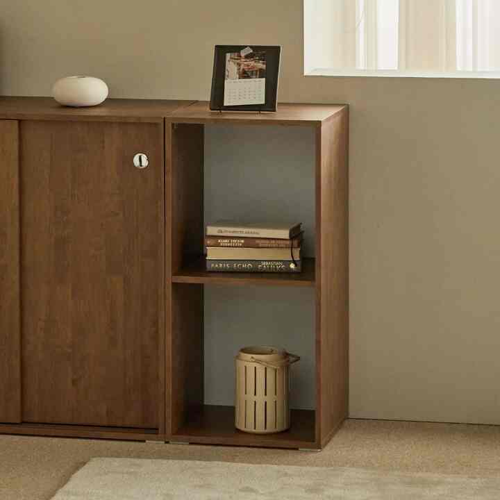 HARI F 2段 収納棚［3色］