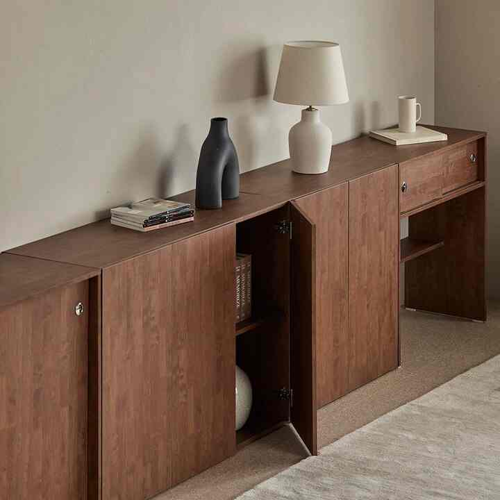 HARI E ハイタイプ 収納棚 800 / 1200［3色・2種・2サイズ］