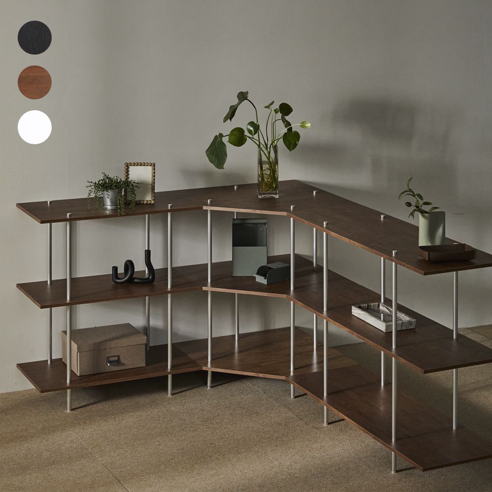 無印良品 ステンレスユニットシェルフ ステンレス棚セット 大［3色