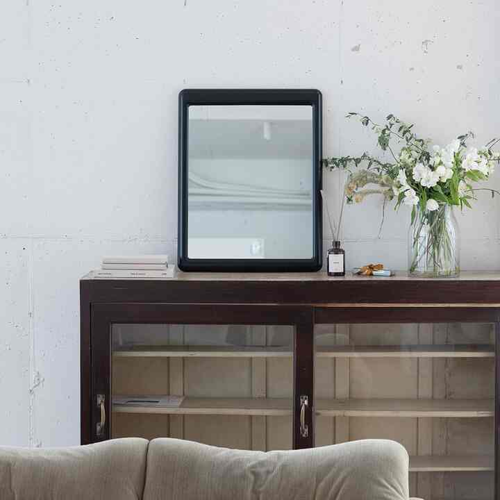 Square ミラー ブラック M