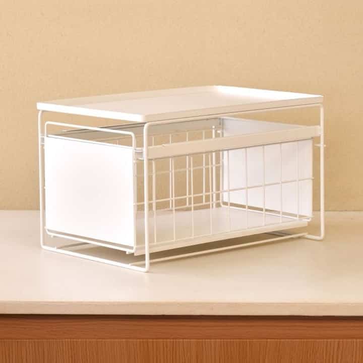 スライド式 1段 ラック 棚タイプ