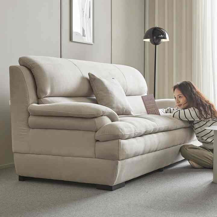 OLIVE 3人掛け ファブリックソファ［2色］