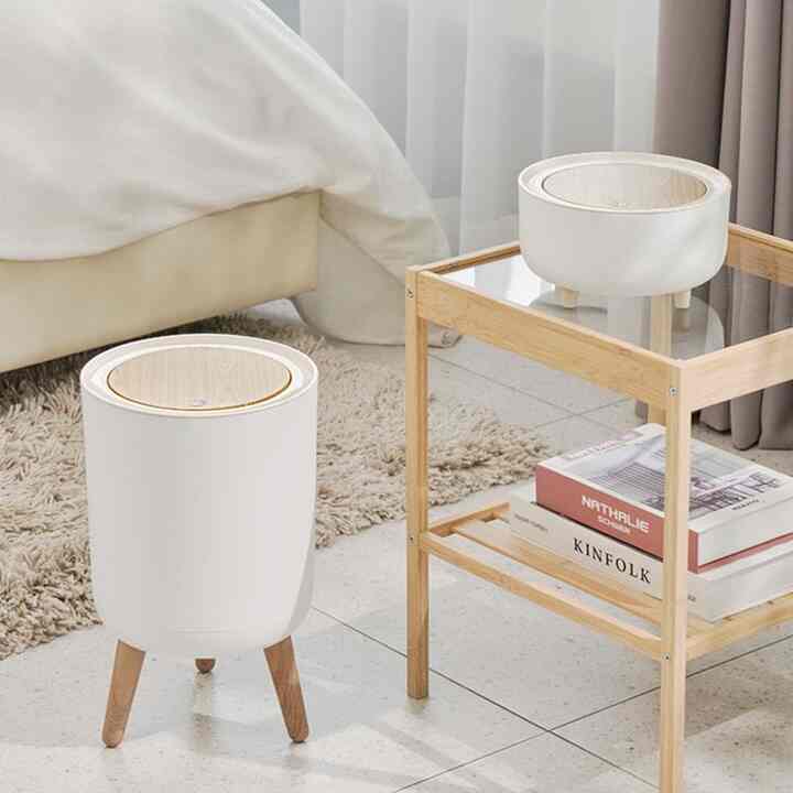 POUBELLE DE MAMAN ラウンド ワンタッチ ゴミ箱 2L＆7Lセット