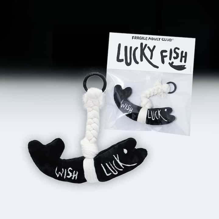 【Fragile Adult Club】LUCKY FISH キーリング