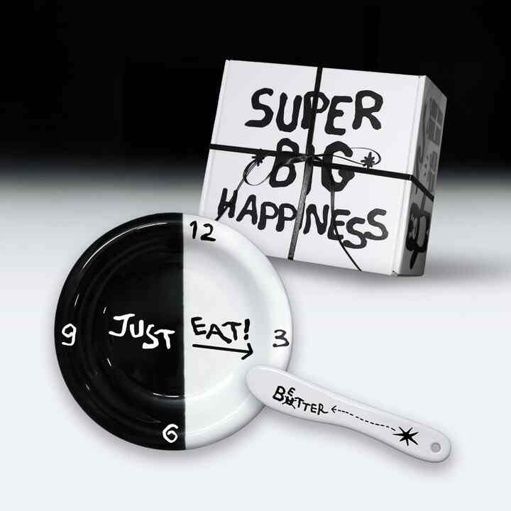 【BELLY GOM X LOFA SEOUL】セラミックプレート＆バターナイフ ギフトセット