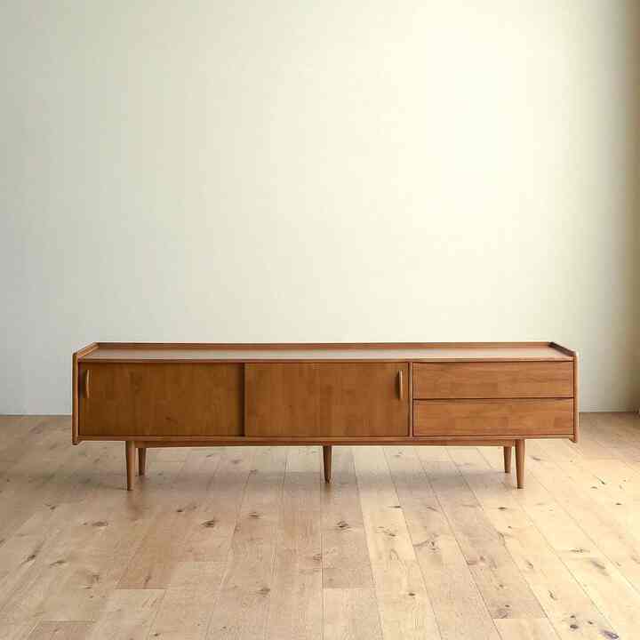LUND 無垢材 テレビボード 200cm