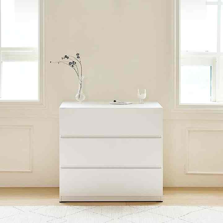 BASIC チェスト H745 3段 80cm［2色］