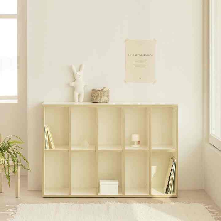 TORIVERY 2段 ブックシェルフ