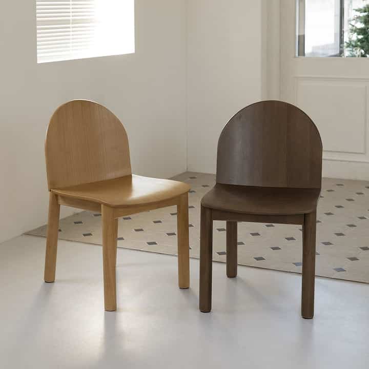 GOAT ウッドチェア［2色］