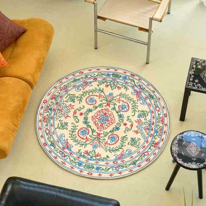 Doodle Persian Rug B-type［4色］