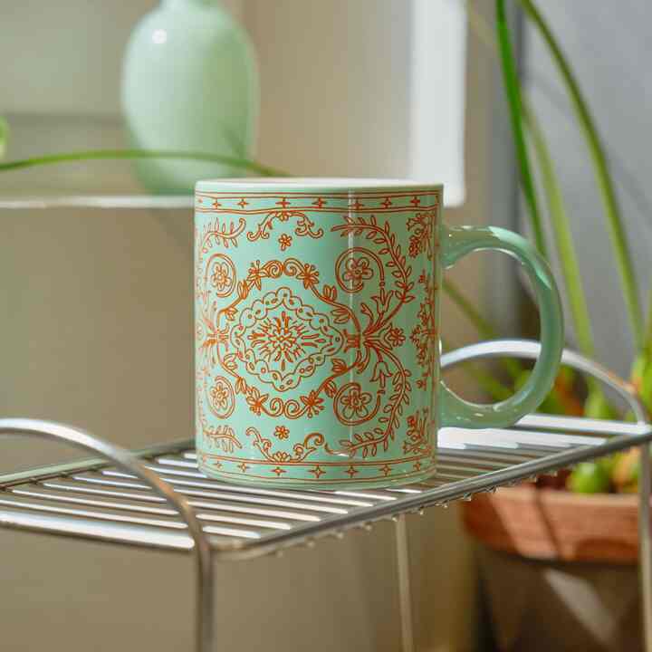 Doodle Persian Mug［4色］