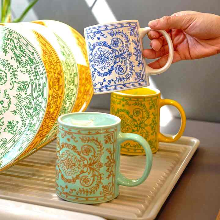 Doodle Persian Mug 2点 ギフトセット［4色］