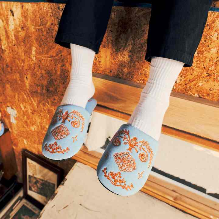 Doodle Persian Room Shoes［3色・2サイズ］