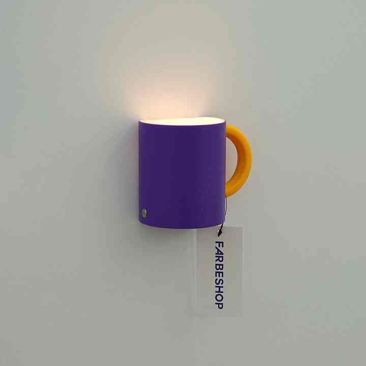CUPPA WALL LAMP PURPLE