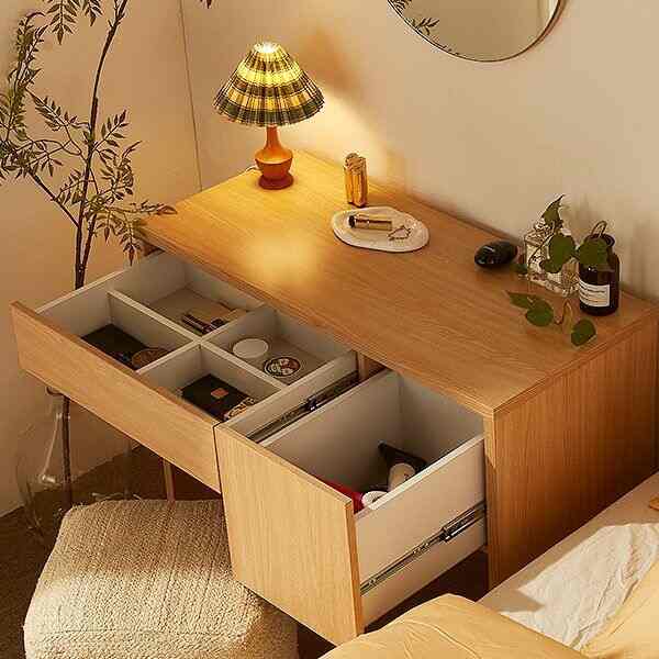 BLANC 収納ドレッサー 90cm［2色］