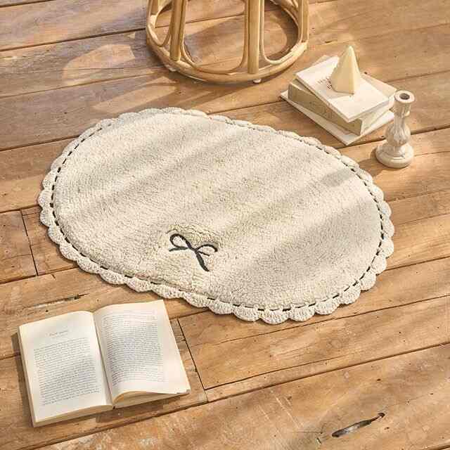 ラウンド レースマット / キッチンマット［2種・2サイズ］