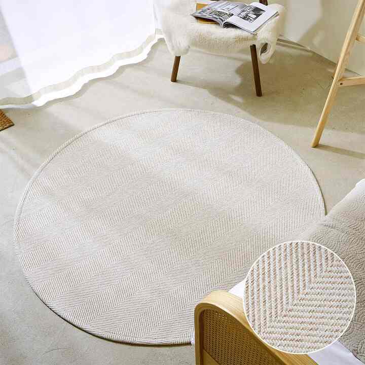 Baltan 円形 ラグ［8色・5サイズ］