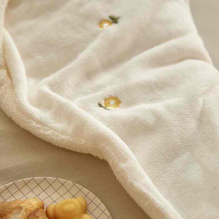 刺繍入り ブランケット Chamomoile［3サイズ］