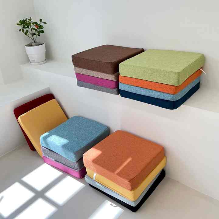 スクエア クッション［12色・2サイズ］