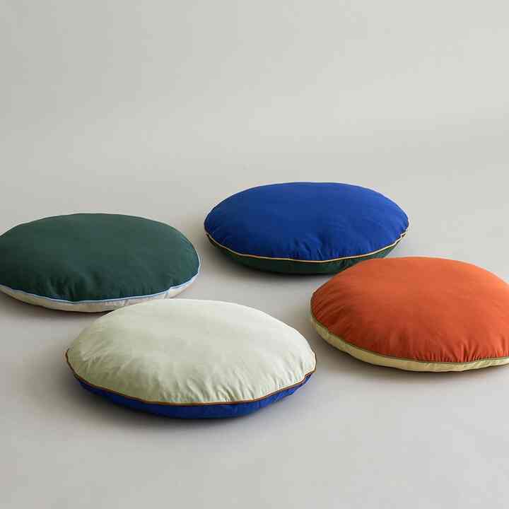 丸型クッションカバー［4色］