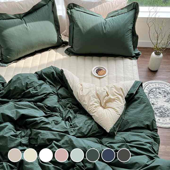 高密度コットン ホテル仕様 掛け布団［8色・2種・2サイズ］