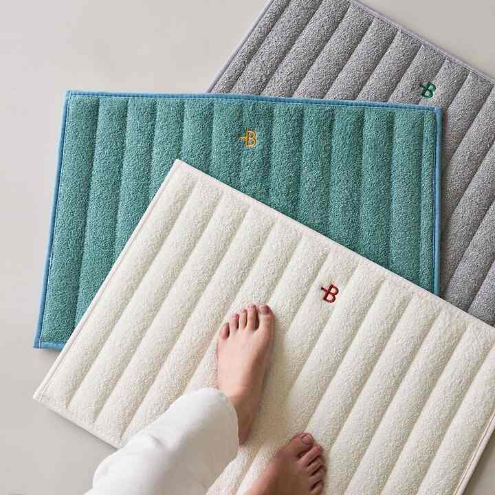 テリータオル バスマット［3色］