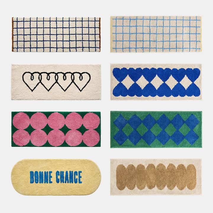 BWTZ ロングパイル マット［8色］