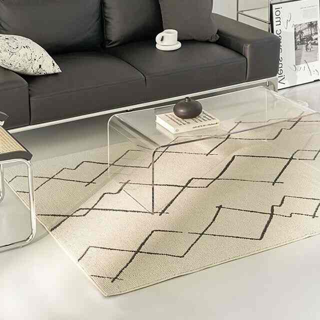 ROUGH DRAWING サイザルルック ラグ［2種・3サイズ］