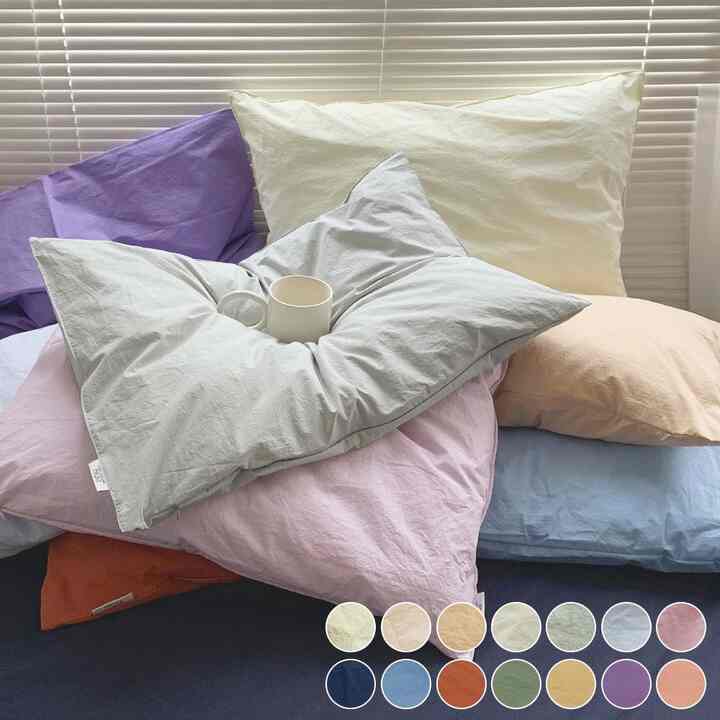 Smooth Solid 枕カバー［22色］