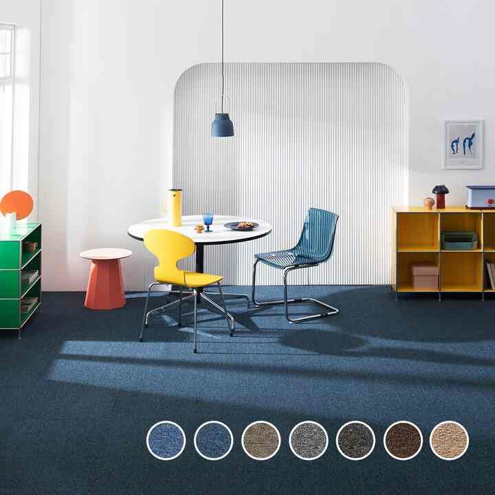 DIY タイルカーペット 50x50cm［8色］