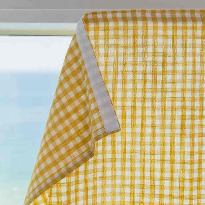 チェック 目隠しカーテン［2種・3色・9サイズ］