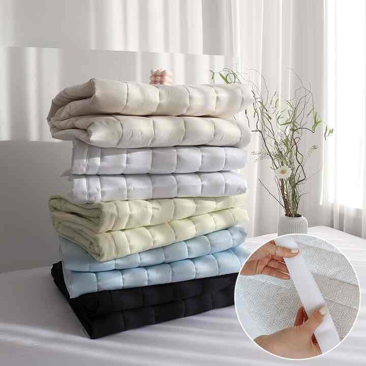 シルキーマイクロファイバー ベッドパッド［5色・3サイズ］