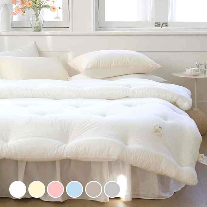 テンセルモダール カバーのいらない掛け布団セット［2種・6色・3サイズ］