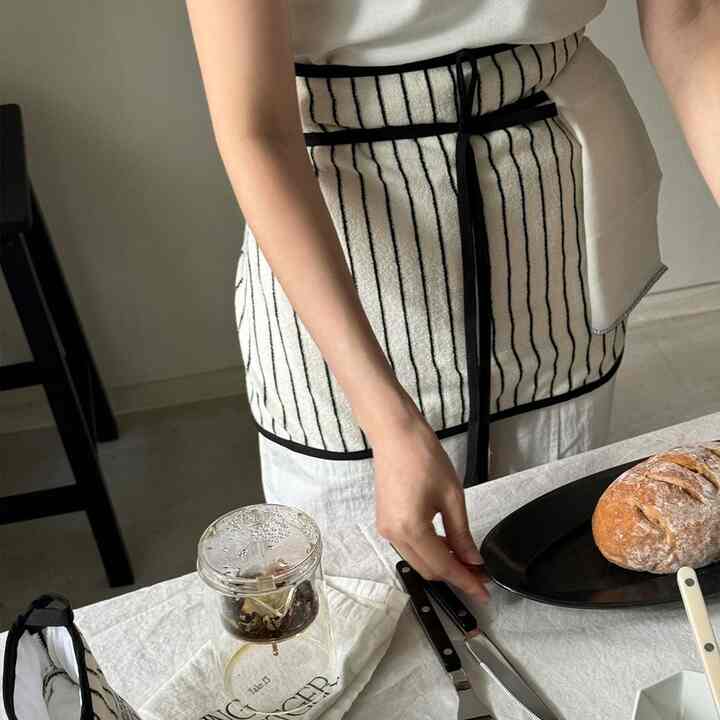 テリー エプロン［4色］