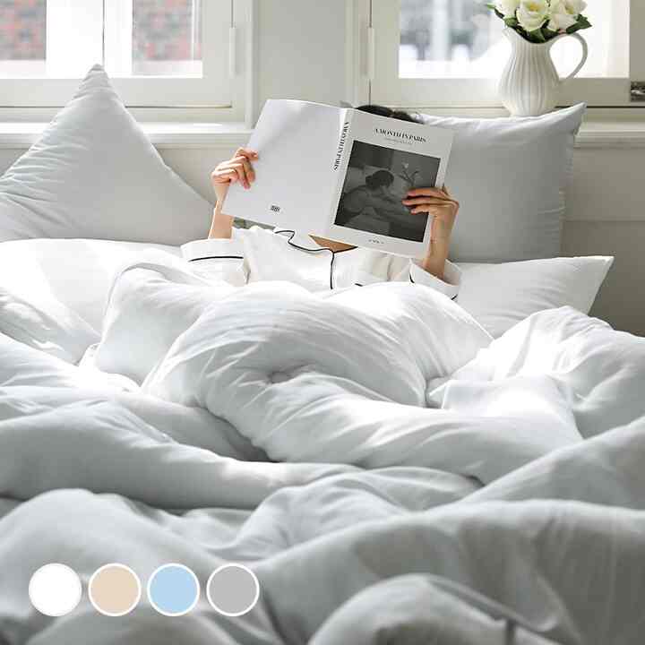 MODALIN カバーのいらない掛け布団セット［4色・3サイズ］