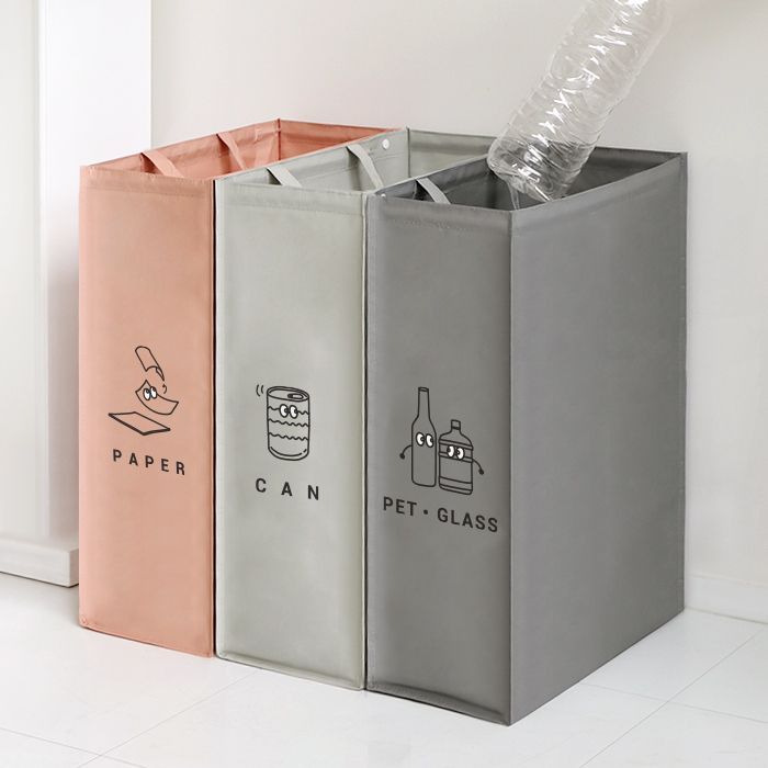 nature living Monoble リサイクル 分別バッグ 3点セット［3サイズ