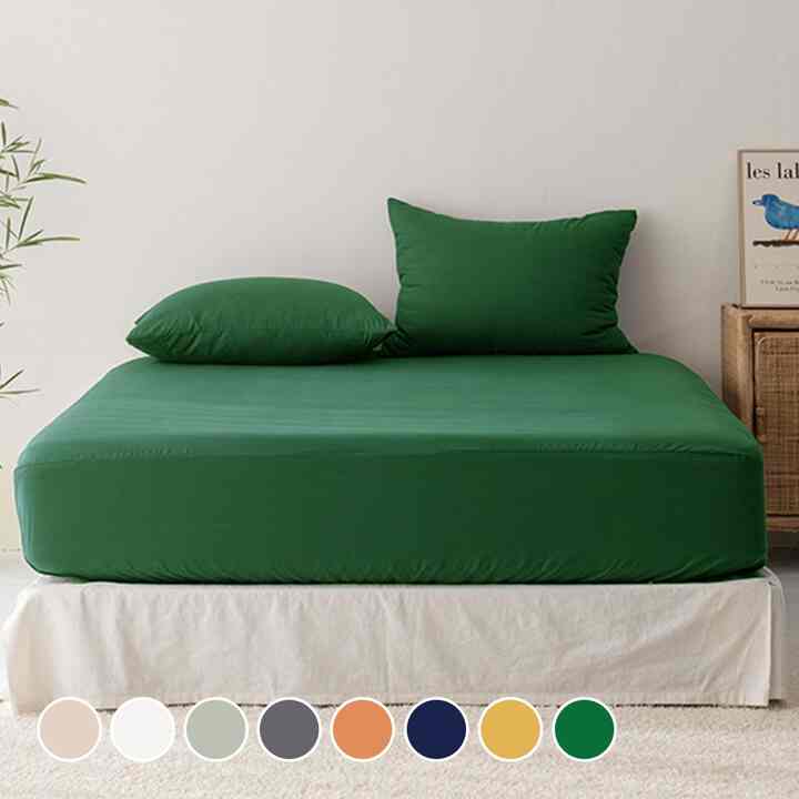 MILD ボックスシーツ［8色・5サイズ］