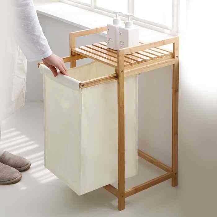 スライド式 ランドリーバスケット