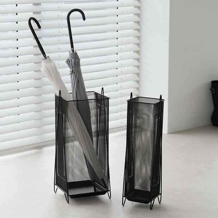 スクエア メッシュ傘立て［2サイズ］