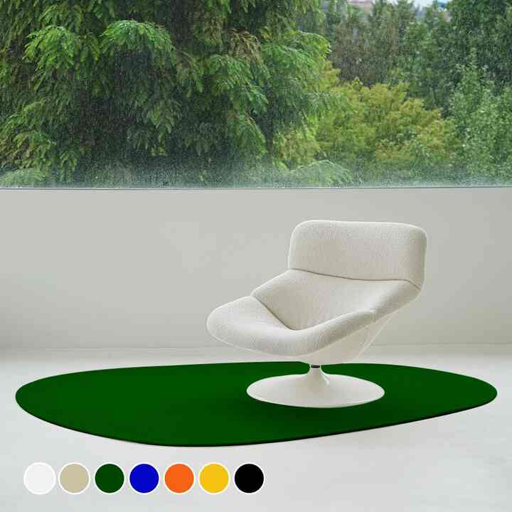 BAY-POP ラグ ぺブル［7色・3サイズ］