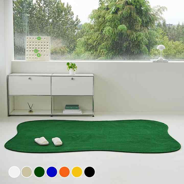 BAY-POP ラグ スクエア エッジ［7色・3サイズ］