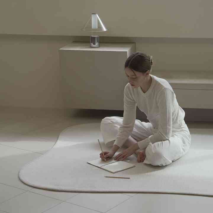 Twon-tone ラグ［3色・3サイズ］