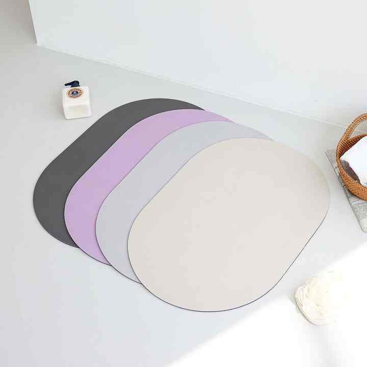 ソフト 珪藻土マット［4色・2サイズ］