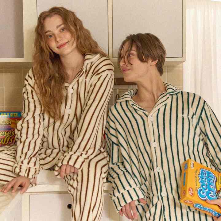 STRAIPE パジャマセット［4色・3サイズ］