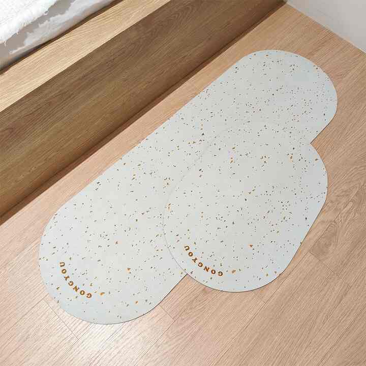 ソフト 吸水マット 2点セット［6色・2サイズ］