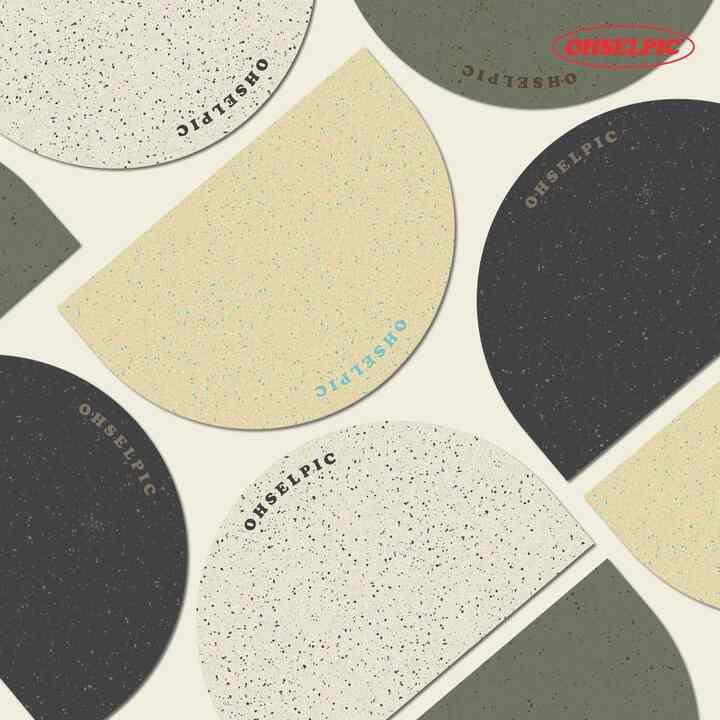 OBJET 珪藻土 半円マット［4色］