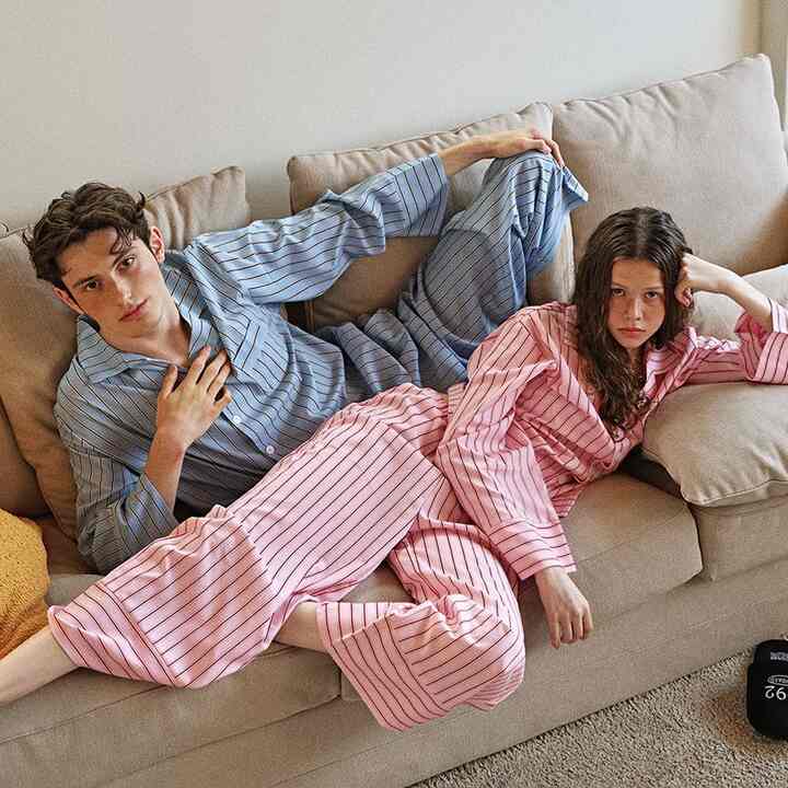 STANDARD NEWYORK 長袖 パジャマセット［3色・2サイズ］