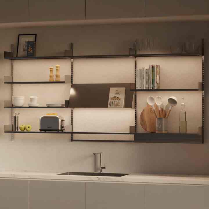 SYSTEM000 DISPLAY SHELVING 10［7色・2サイズ］