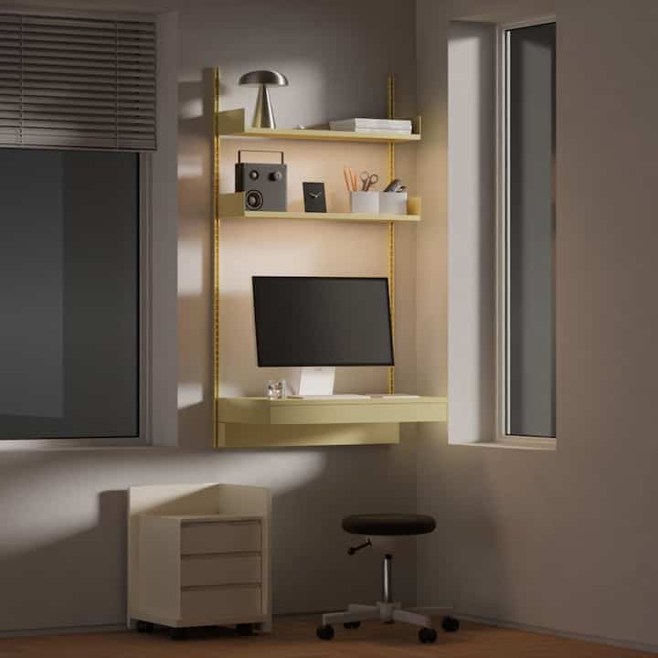 SYSTEM000 COMPACT DESK 01［7色・2サイズ］