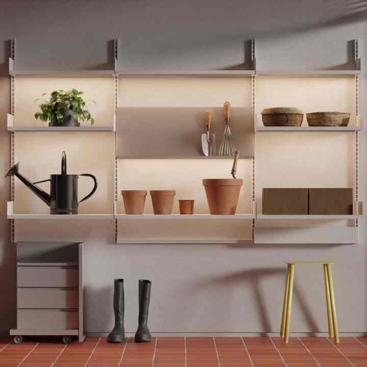 SYSTEM000 DISPLAY SHELVING 12［7色］